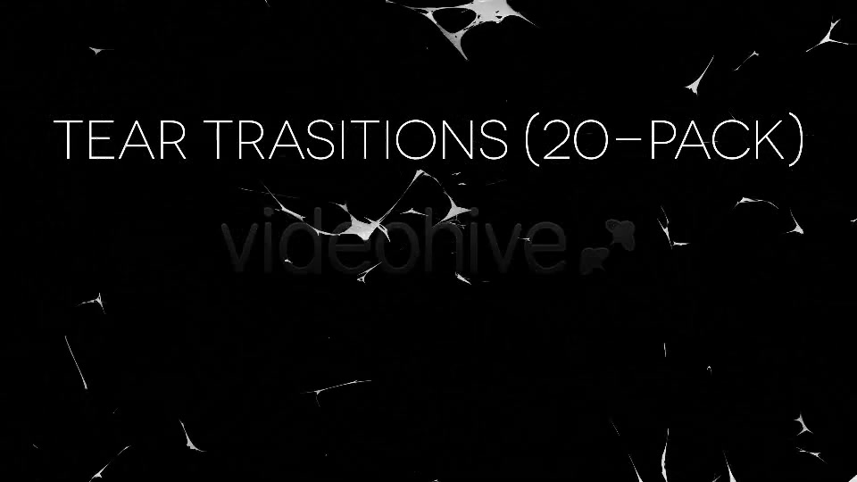 Tear Transitions (Pack of 20) - Download Videohive 6267581