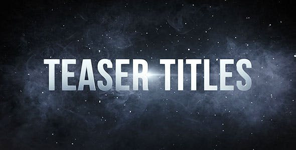 Teaser Titles - Download 16756011 Videohive