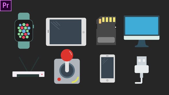 Tech Animated Icons - Download 33602021 Videohive