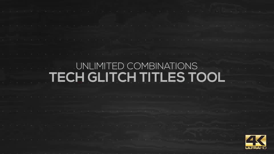 Tech Glitch Titles Tool - Download Videohive 21498726