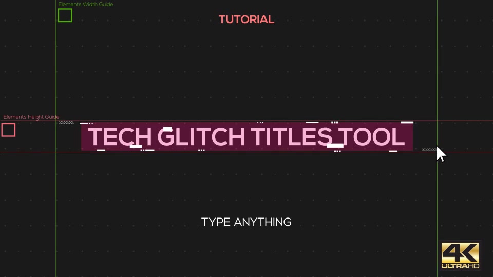 Tech Glitch Titles Tool - Download Videohive 21498726