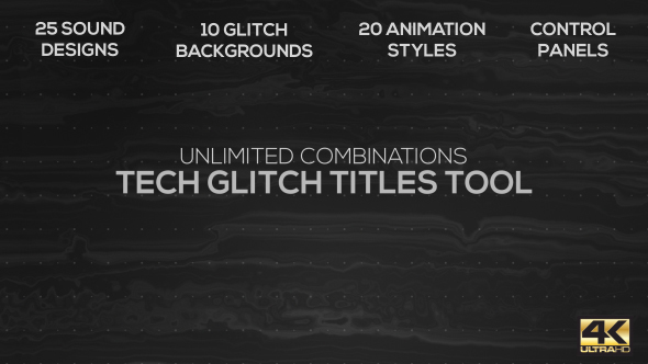 Tech Glitch Titles Tool - Download Videohive 21498726