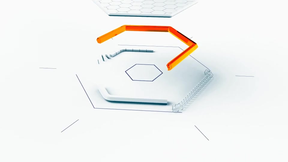 Tech Hexagon Logo Videohive 30253480 DaVinci Resolve Image 2
