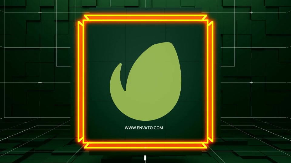 Tech Neon Cube Logo Videohive 32229601 DaVinci Resolve Image 7