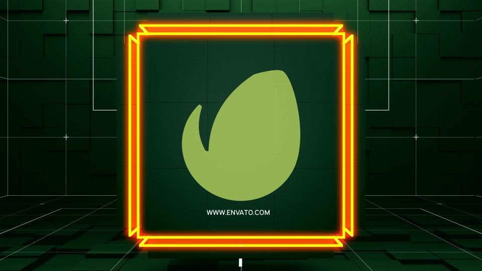 Tech Neon Cube Logo Videohive 32229601 DaVinci Resolve Image 8