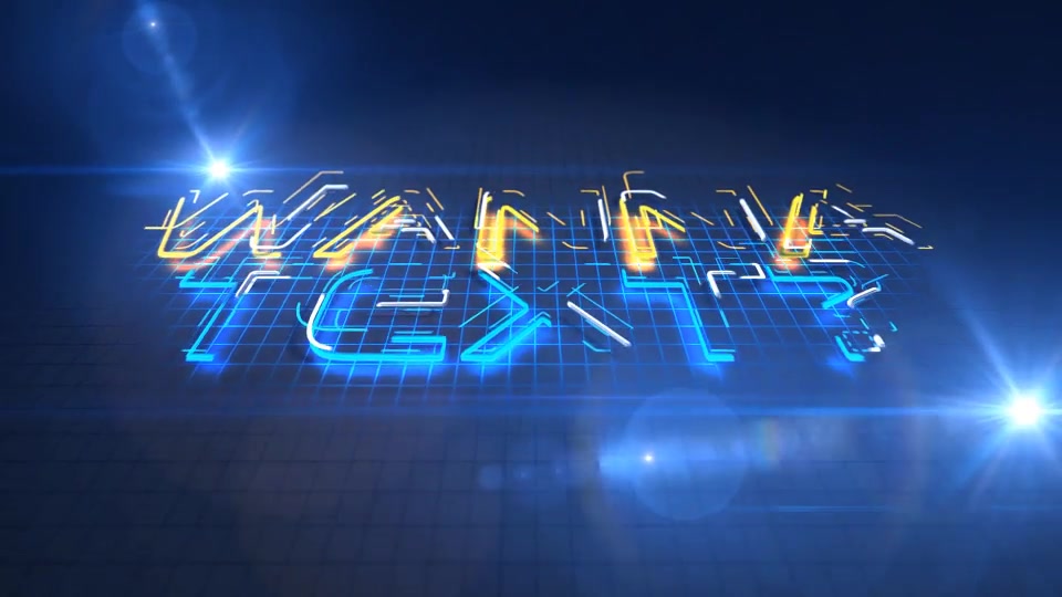 Tech Neon Logo Reveal Videohive 17129802 After Effects Image 10
