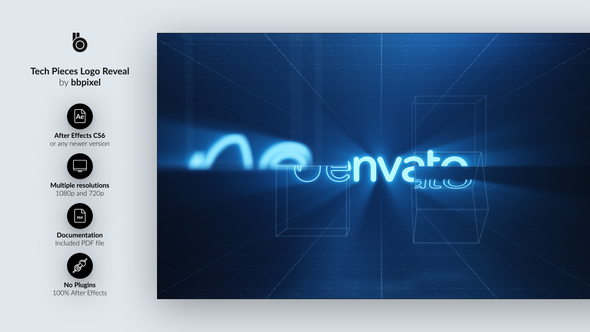 Tech Pieces Logo Reveal - Download Videohive 15532132