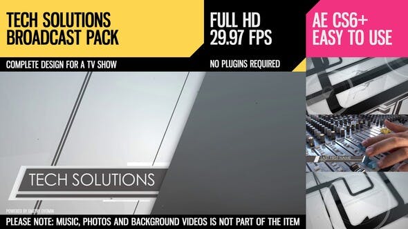 Tech Solutions (Broadcast Pack) - Videohive 3067972 Download