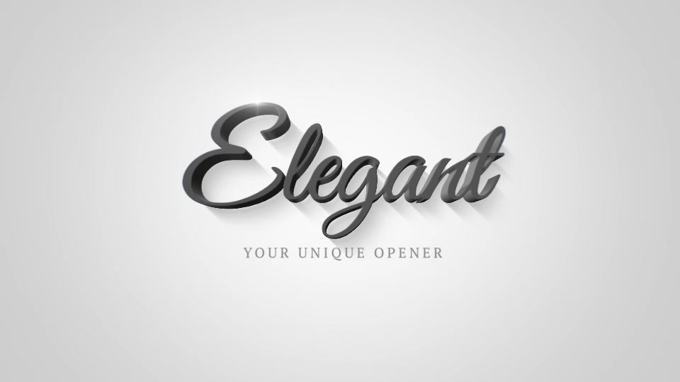 Technical Elegant Logo 3D Opener - Download Videohive 22066596