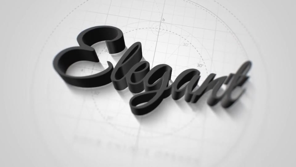 Technical Elegant Logo 3D Opener - Download Videohive 22066596