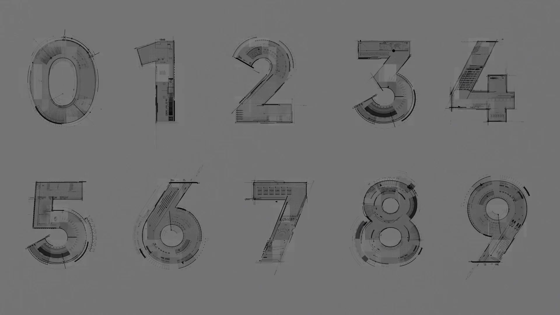 Techno Digital Animated Alphabet Videohive 22592914 After Effects Image 5