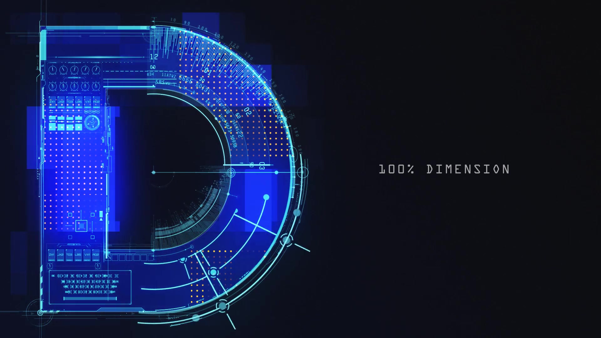 Techno Digital Animated Alphabet Videohive 22592914 After Effects Image 8