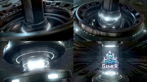 Techno Gaming Logo Reveal - Videohive 29794371 Download