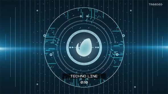 Techno Line Logo - Videohive Download 19440296