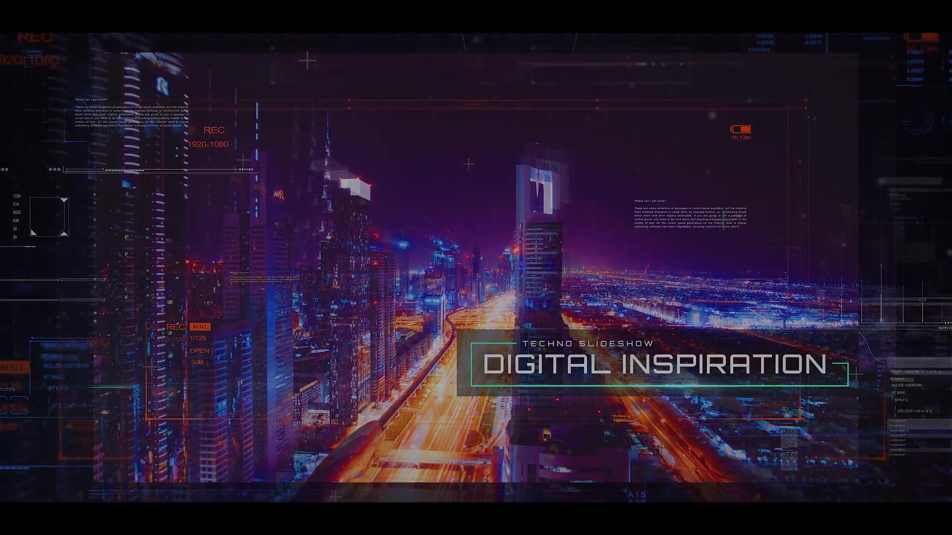 Techno Slideshow Digital Inspiration Videohive 22295328 After Effects Image 11