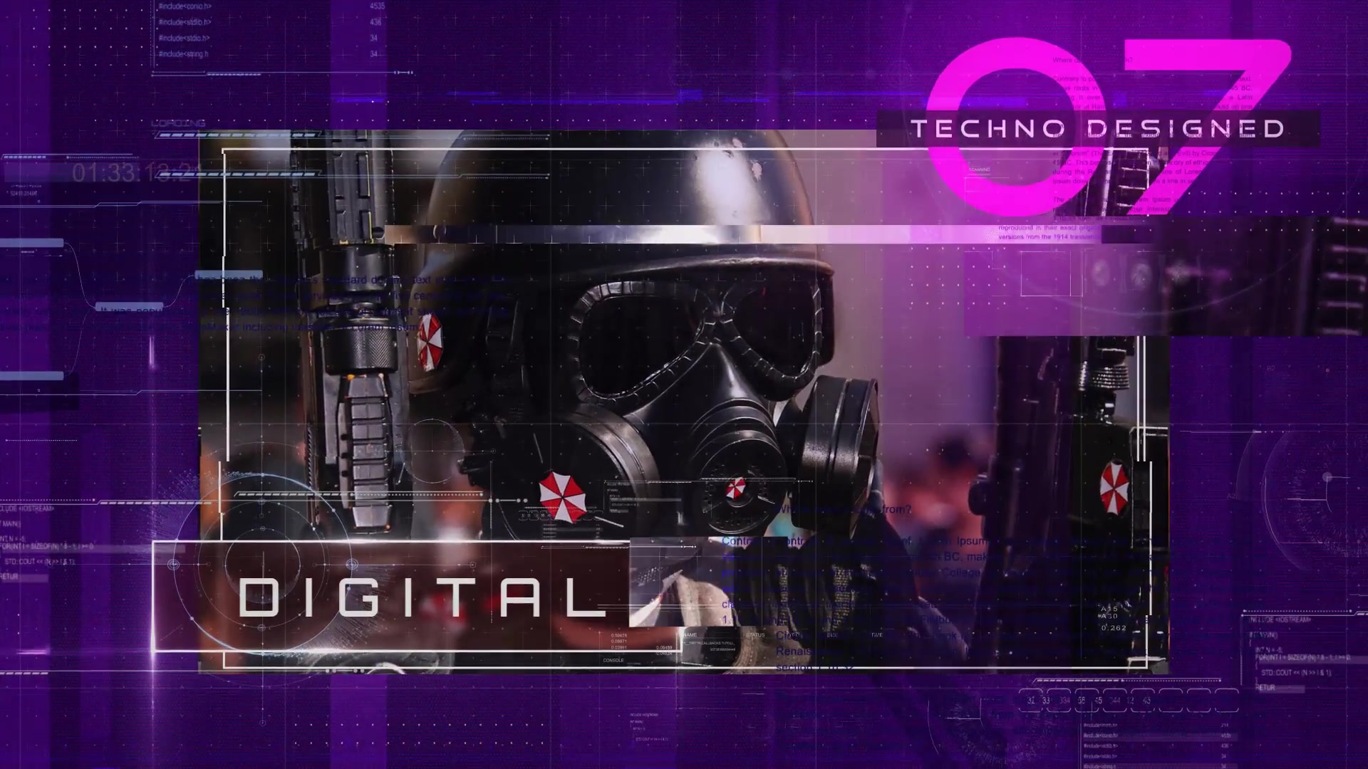 Techno Style Digital Slideshow Videohive 33119940 Premiere Pro Image 4