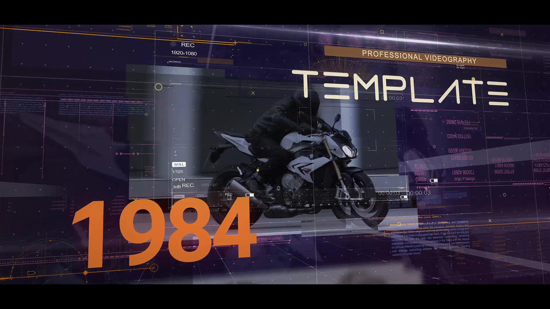 Techno Time 2049 Media Opener Videohive 31275515 Premiere Pro Image 5