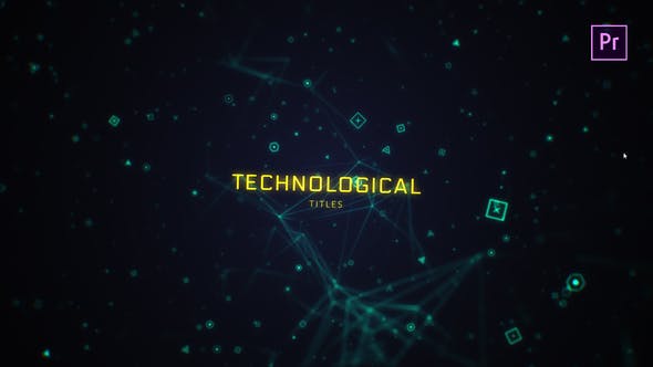 Technological Titles Mogrt - 22139846 Videohive Download