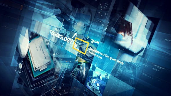 Technology And Economics - Videohive Download 31638372