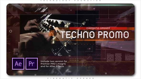 Technology Cinematic Promo - Download Videohive 28736655