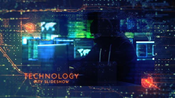 Technology City Slideshow - 22376440 Videohive Download