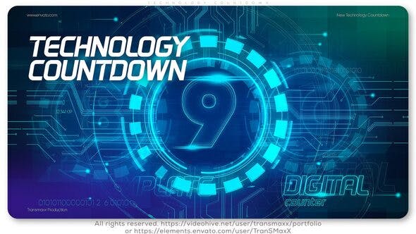 Technology Countdown - 26148048 Videohive Download