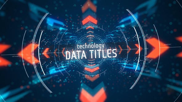 Technology Data Titles - Download 22834593 Videohive