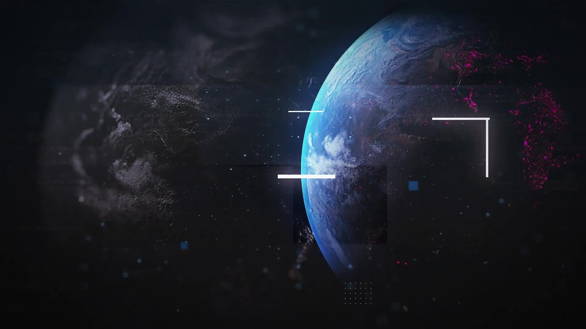 Technology Glitch Earth Titles Videohive 35205433 After Effects Image 1