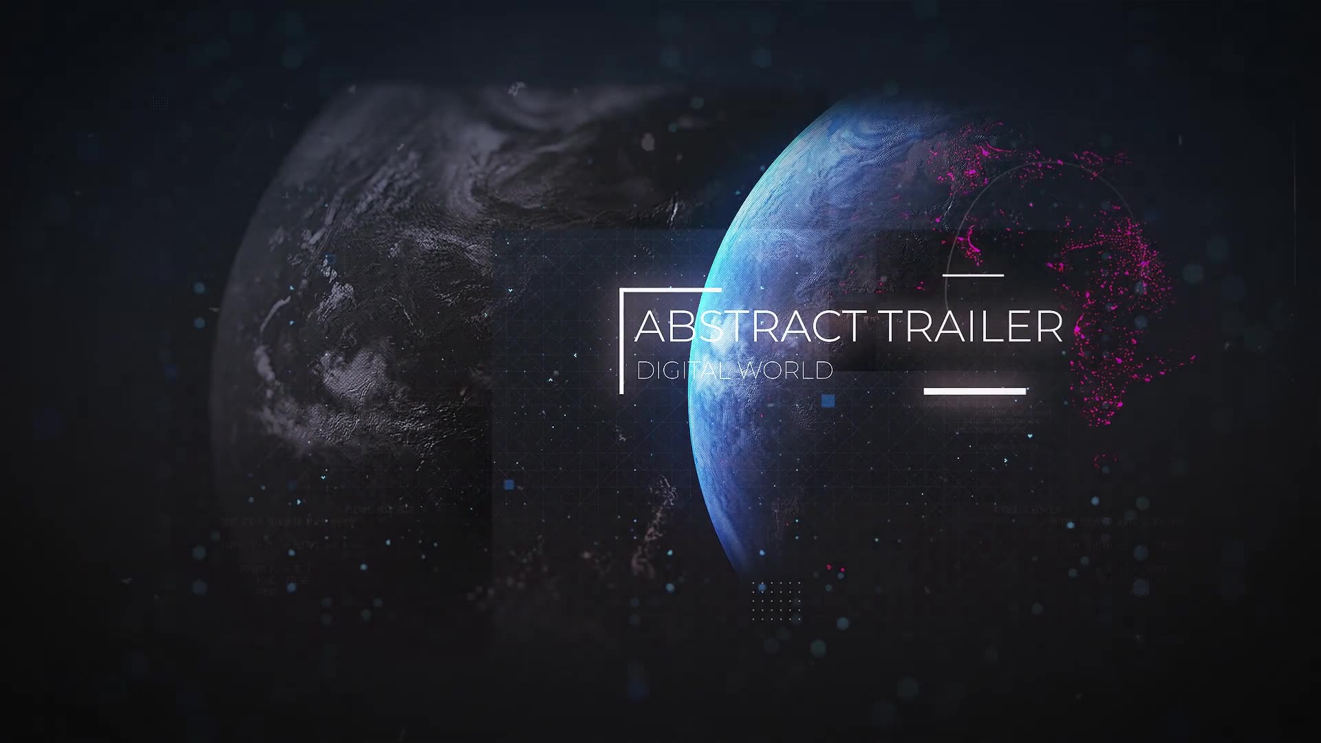 Technology Glitch Earth Titles Videohive 35205433 After Effects Image 2