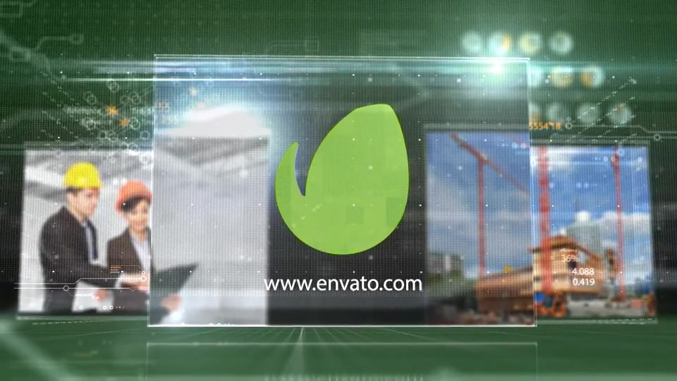 Technology Holographic Logo Reveal Videohive 11782205 After Effects Image 11