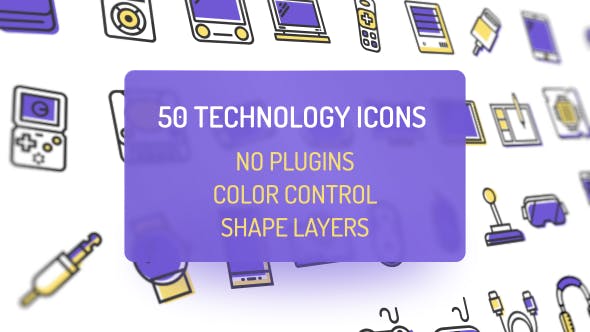 Technology Icons - Download 20376029 Videohive