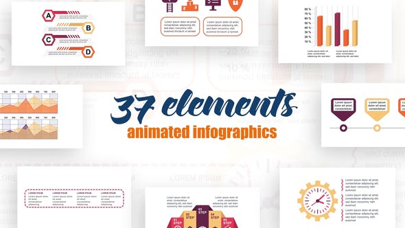 Technology Infographics Vol.32 - Videohive Download 26523438