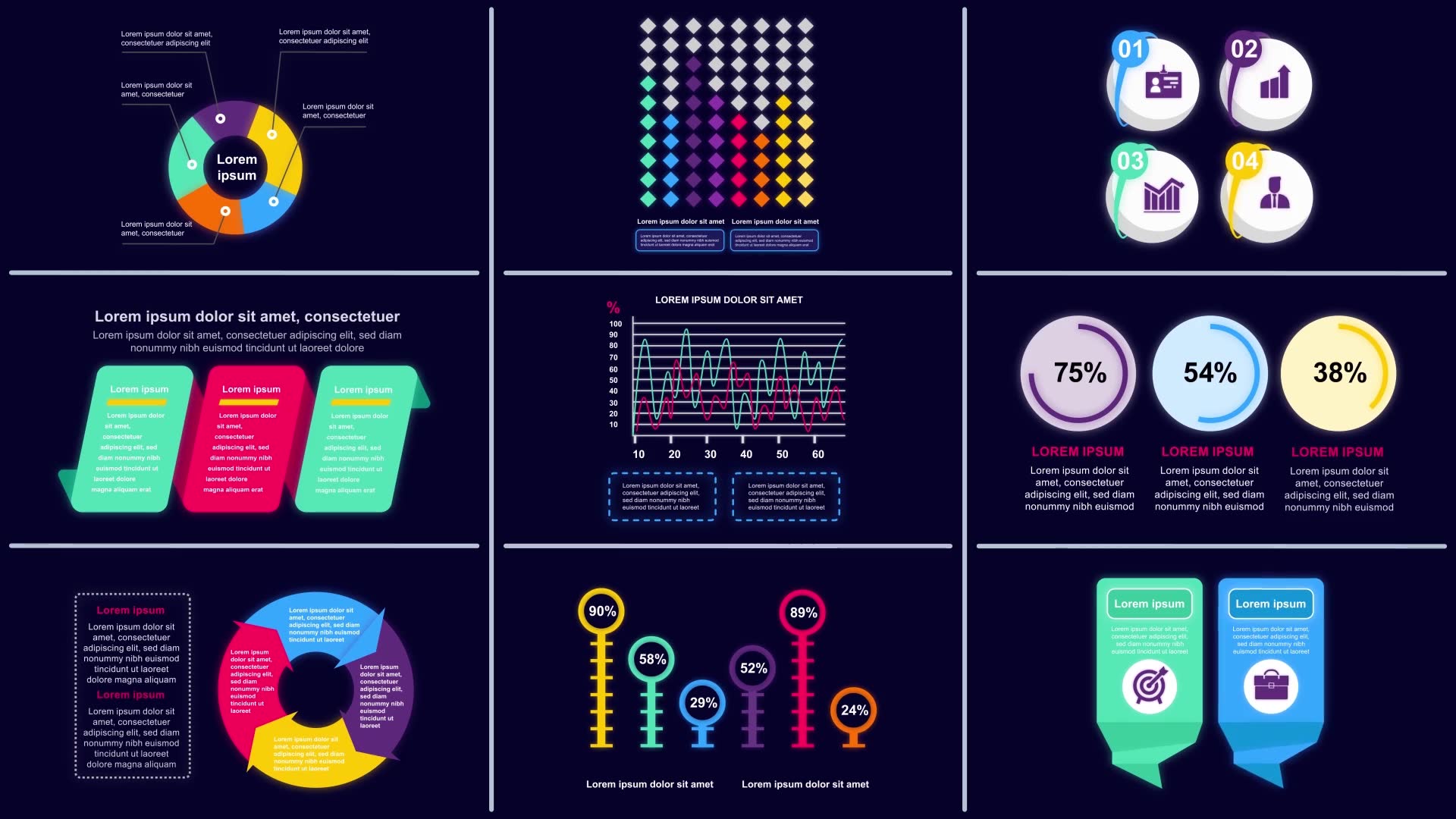 Technology Infographics Vol.47 Videohive 28113601 After Effects Image 3