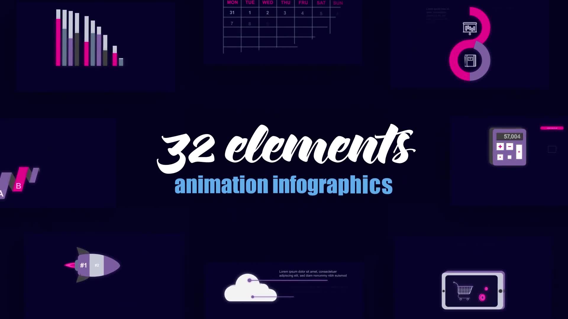 Technology Infographics Vol.51 Videohive 28113749 After Effects Image 1