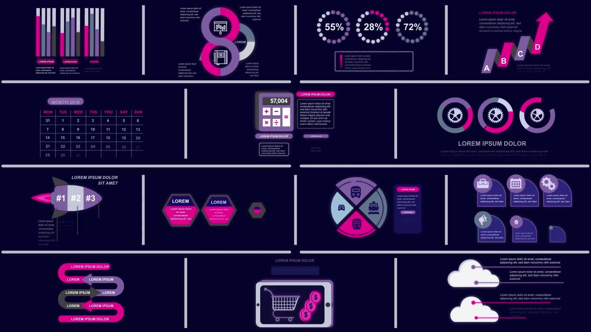 Technology Infographics Vol.51 Videohive 28113749 After Effects Image 5