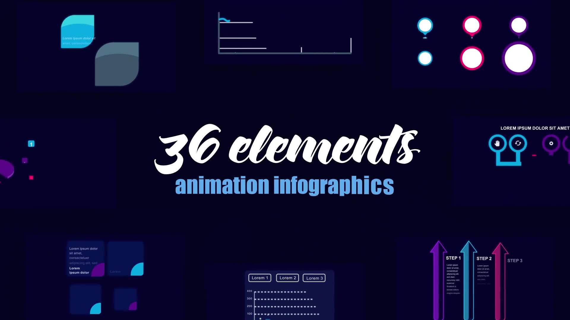 Technology Infographics Vol.58 Videohive 28114111 After Effects Image 1