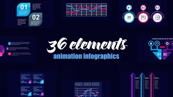 Technology Infographics Vol.58 - Videohive 28114111 Download