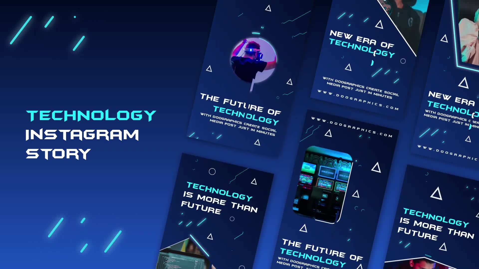 Technology Instagram Stories Videohive 36266126 After Effects Image 2