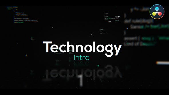 Technology Intro for DaVinci Resolve - Videohive 31366313 Download