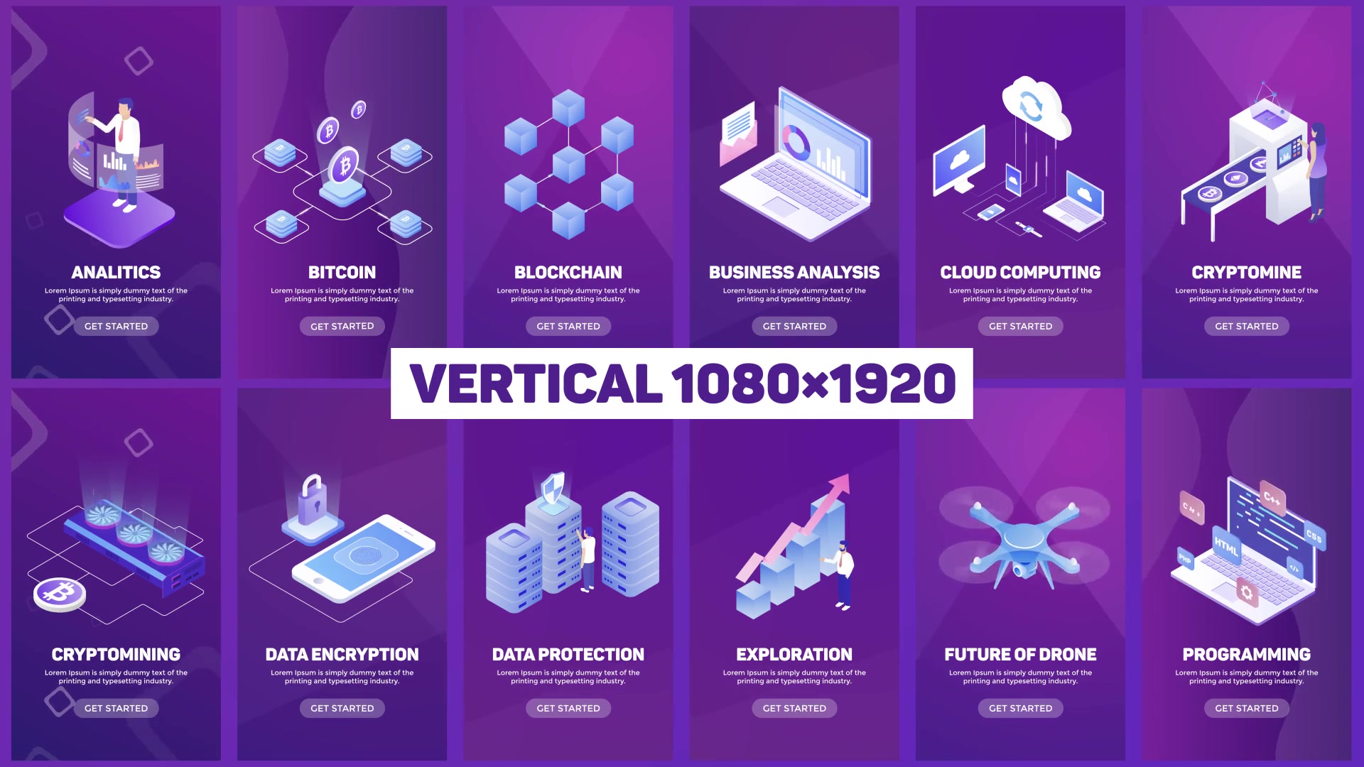 Technology Isometric Concepts - Download Videohive 22413322