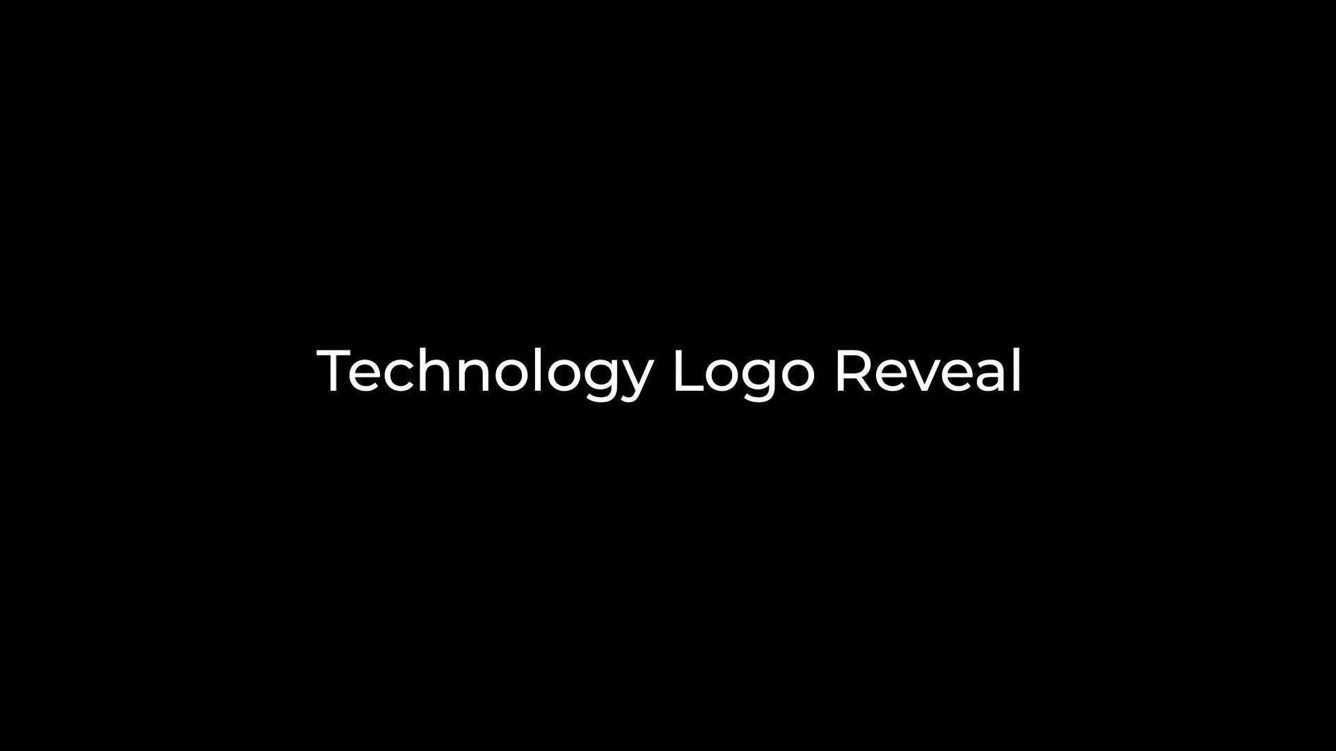 Technology Logo Reveal Videohive 31335508 After Effects Image 1
