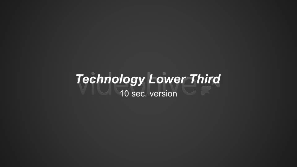 Technology Lower Third Videohive 4948534 After Effects Image 8