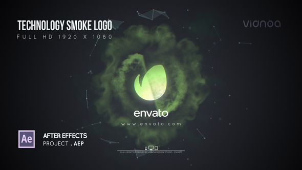Technology Smoke Logo - Download Videohive 21644686