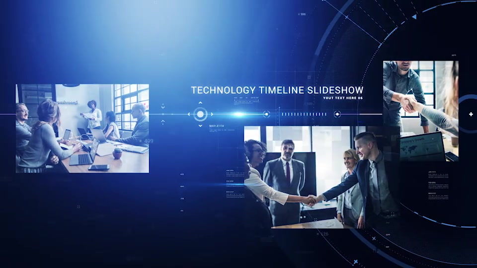 Technology Timeline Slideshow Videohive 27419342 After Effects Image 6