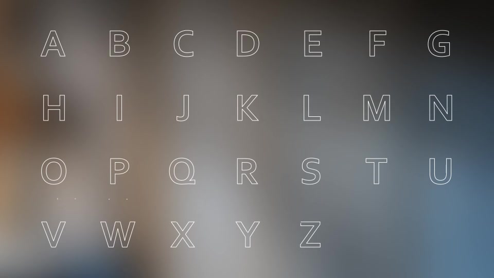 Technology Titles and Alphabet 4K Videohive 21309494 After Effects Image 10