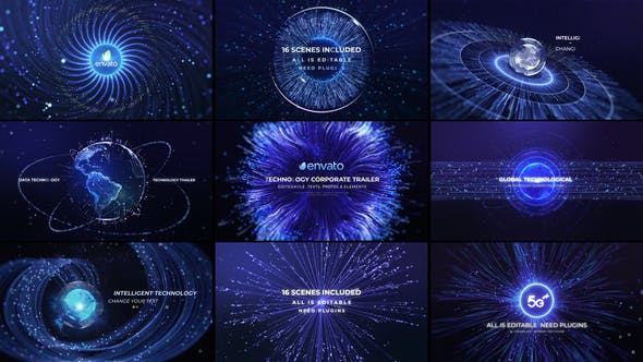 Technology Trailer - Download 44595492 Videohive