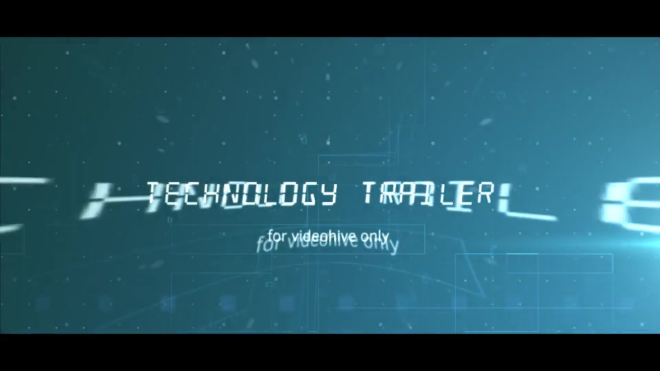 Technology trailer II Videohive 21891606 After Effects Image 3