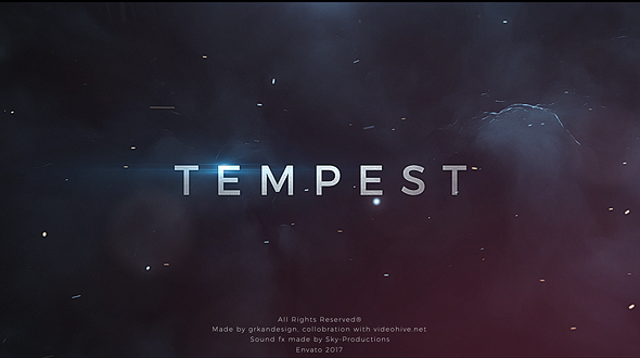 Tempest | Trailer Titles - Download Videohive 19269758