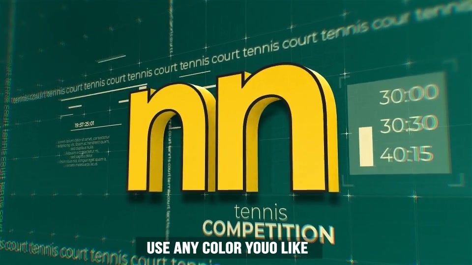 Tennis Bumper Videohive 22703733 After Effects Image 10