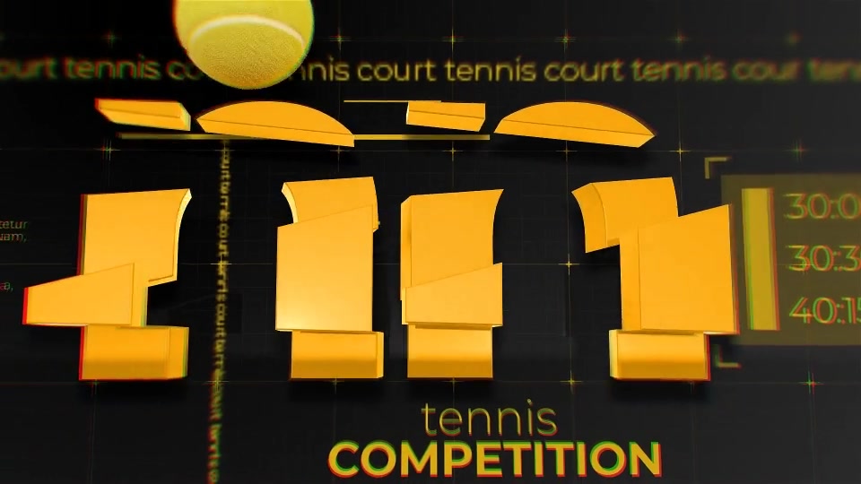 Tennis Bumper Videohive 22703733 After Effects Image 3
